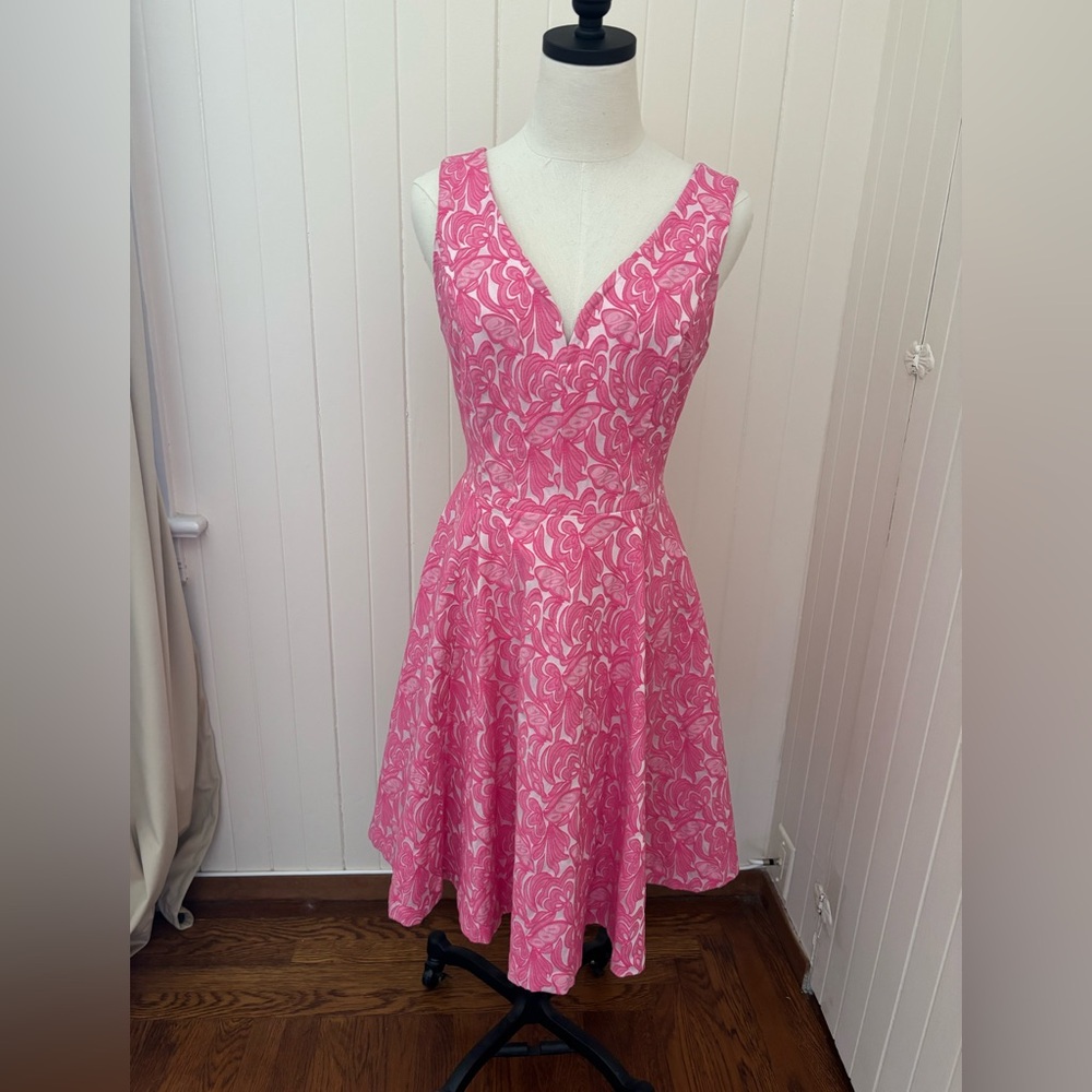 Anthropologie Pink Claribel Dress by Maeve